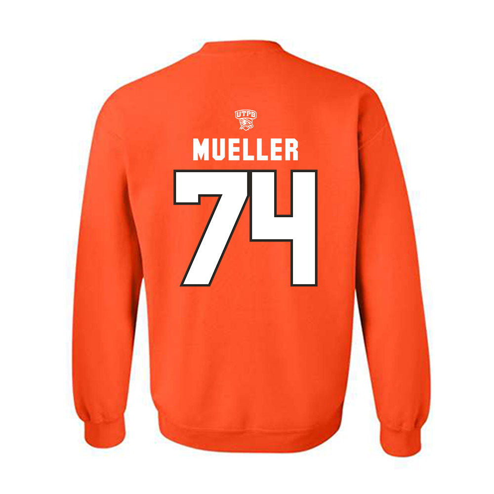 UTPB - NCAA Football : Joseph Mueller - Sweatshirt