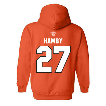UTPB - NCAA Football : Ashton Hamby - Hooded Sweatshirt