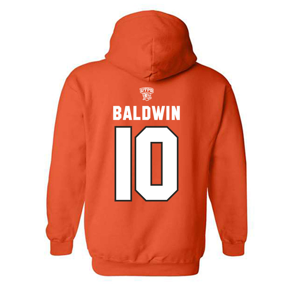 UTPB - NCAA Football : John Baldwin - Hooded Sweatshirt