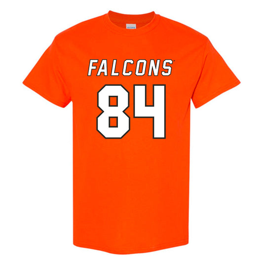 UTPB - NCAA Football : Shemar Davis - Orange Replica Shersey Short Sleeve T-Shirt
