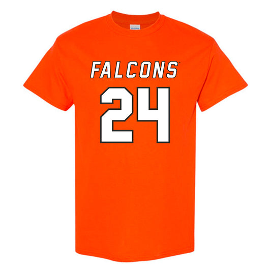 UTPB - NCAA Football : Cristian Martinez - Orange Replica Shersey Short Sleeve T-Shirt