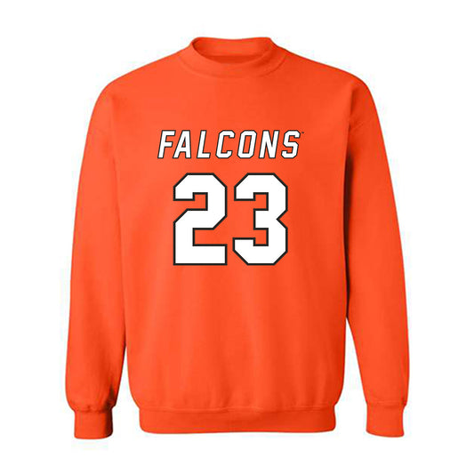 UTPB - NCAA Football : Kamren Amao - Orange Replica Shersey Sweatshirt