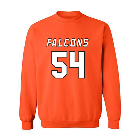 UTPB - NCAA Football : Eric Franco - Orange Replica Shersey Sweatshirt