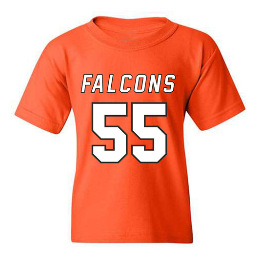 UTPB - NCAA Football : David Adegbenro - Orange Replica Shersey Youth T-Shirt