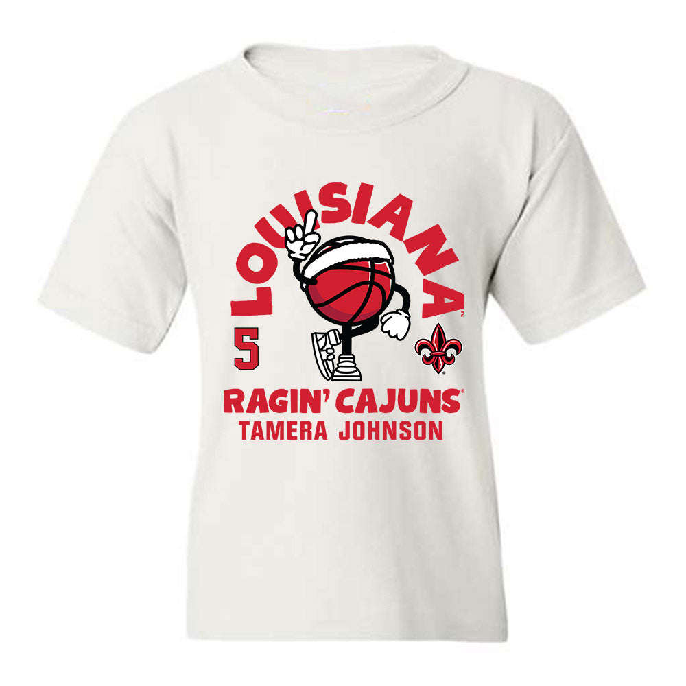 Louisiana - NCAA Women's Basketball : Tamera Johnson - Youth T-Shirt Fashion Shersey