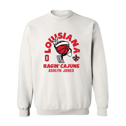 Louisiana - NCAA Women's Basketball : Ashlyn Jones - Crewneck Sweatshirt Fashion Shersey