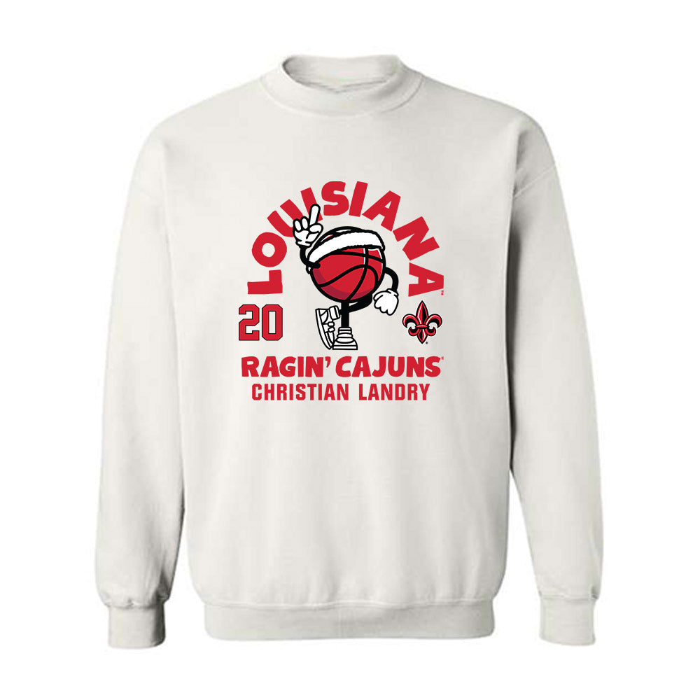 Louisiana - NCAA Men's Basketball : Christian Landry - Crewneck Sweatshirt Fashion Shersey