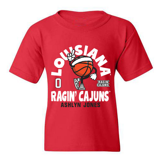 Louisiana - NCAA Women's Basketball : Ashlyn Jones - Youth T-Shirt Fashion Shersey