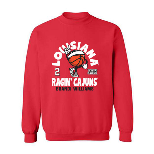 Louisiana - NCAA Women's Basketball : Brandi Williams - Crewneck Sweatshirt Fashion Shersey