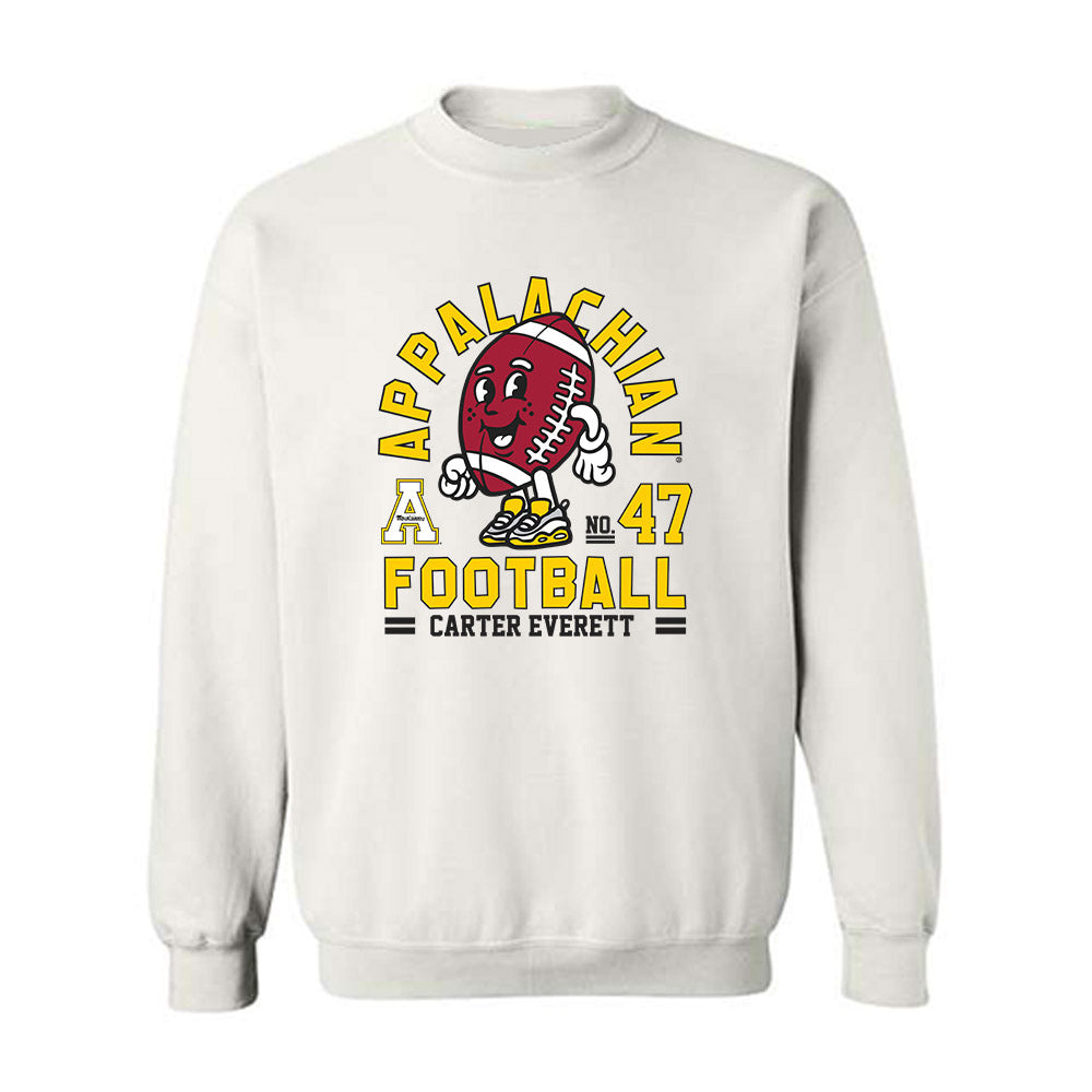 App State - NCAA Football : Carter Everett - Fashion Shersey Sweatshirt