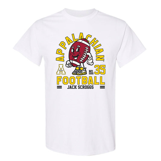 App State - NCAA Football : Jack Scroggs - Fashion Short Sleeve T-Shirt