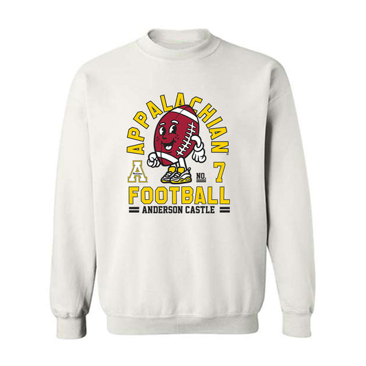 App State - NCAA Football : Anderson Castle - Fashion Shersey Sweatshirt