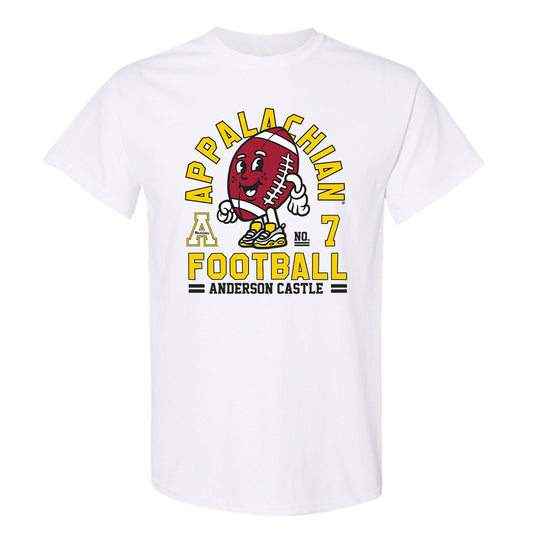 App State - NCAA Football : Anderson Castle - Fashion Shersey Short Sleeve T-Shirt