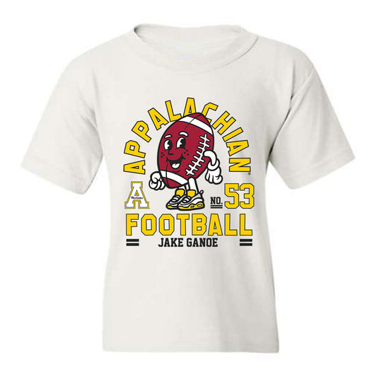 App State - NCAA Football : Jake Ganoe - Fashion Shersey Youth T-Shirt