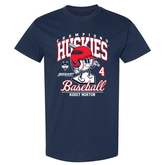 UConn - NCAA Baseball : Korey Morton - T-Shirt Fashion Shersey