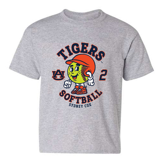 Auburn - NCAA Softball : Sydney Cox - Youth T-Shirt Fashion Shersey