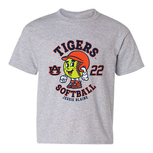 Auburn - NCAA Softball : Jessie Blaine - Youth T-Shirt Fashion Shersey