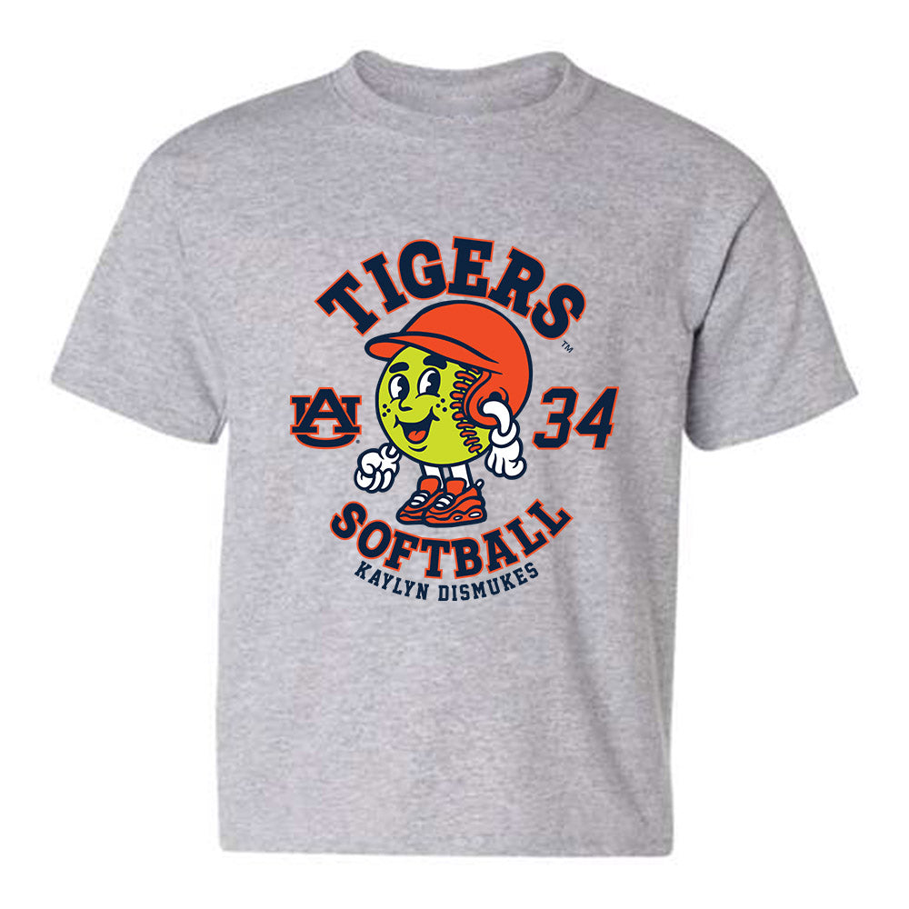 Auburn - NCAA Softball : Kaylyn Dismukes - Youth T-Shirt Fashion Shersey