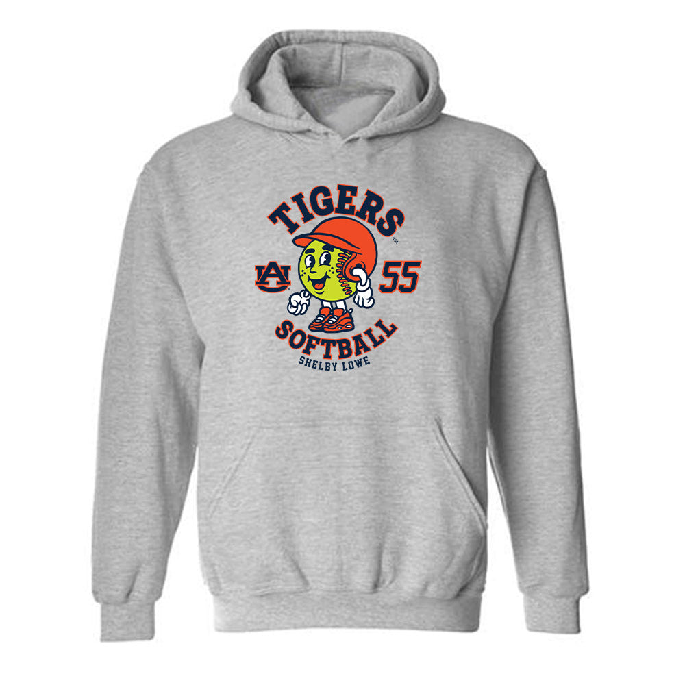 Auburn - NCAA Softball : Shelby Lowe - Hooded Sweatshirt Fashion Shersey