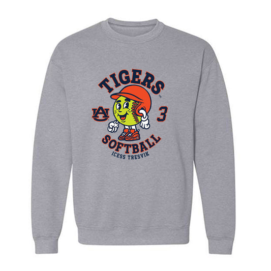 Auburn - NCAA Softball : Icess Tresvik - Crewneck Sweatshirt Fashion Shersey