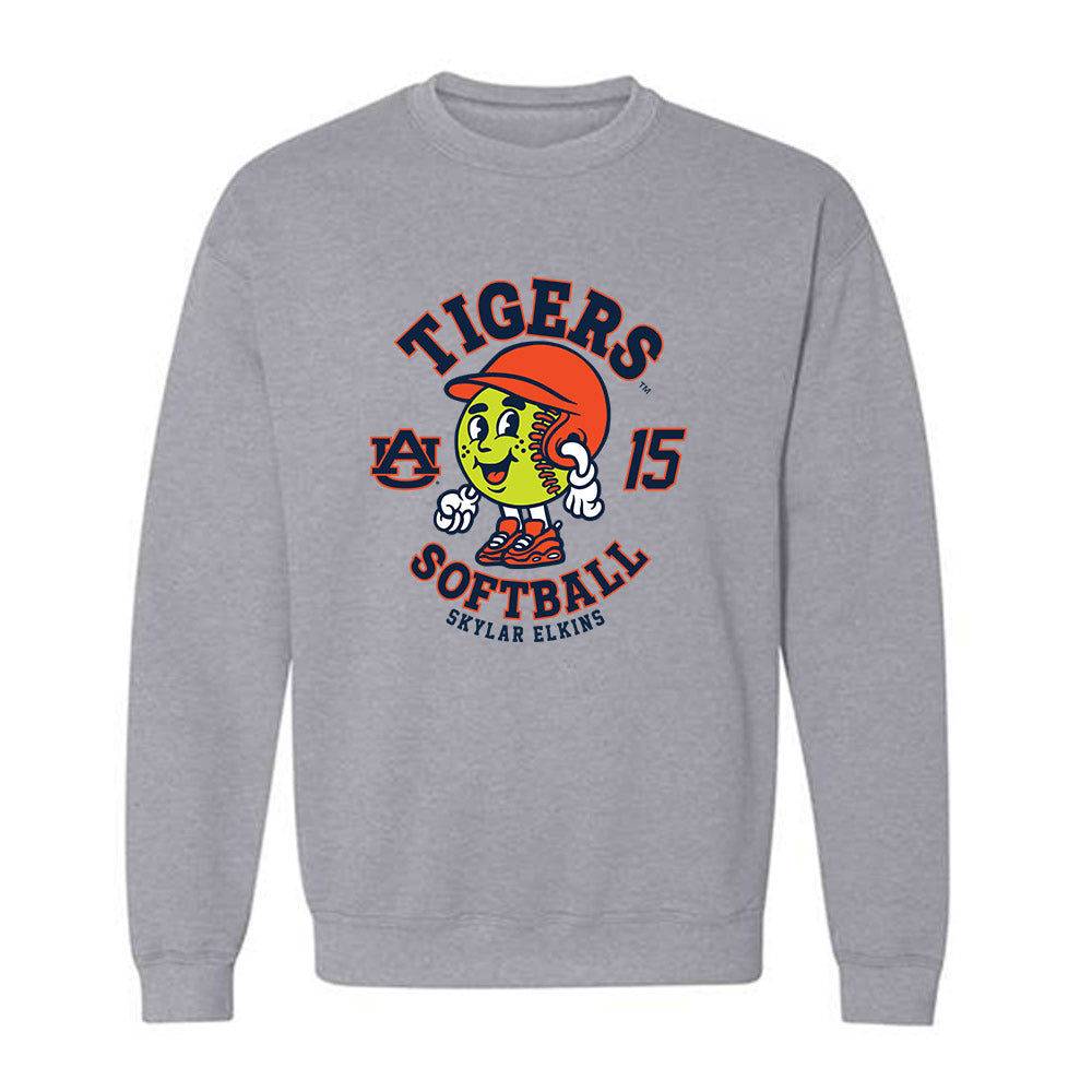 Auburn - NCAA Softball : Skylar Elkins - Crewneck Sweatshirt Fashion Shersey