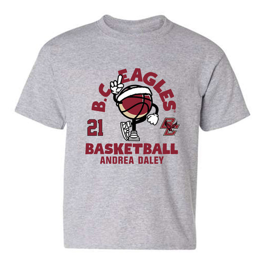 Boston College - NCAA Women's Basketball : Andrea Daley - Youth T-Shirt Fashion Shersey