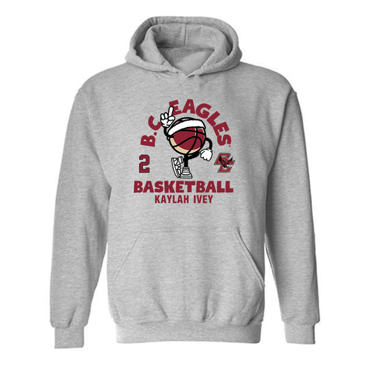 Boston College - NCAA Women's Basketball : Kaylah Ivey - Hooded Sweatshirt Fashion Shersey
