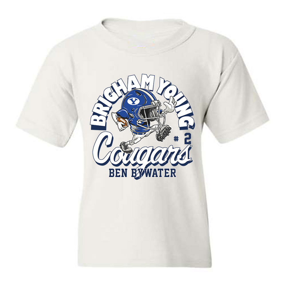 BYU - NCAA Football : Ben Bywater - Youth T-Shirt Fashion Shersey