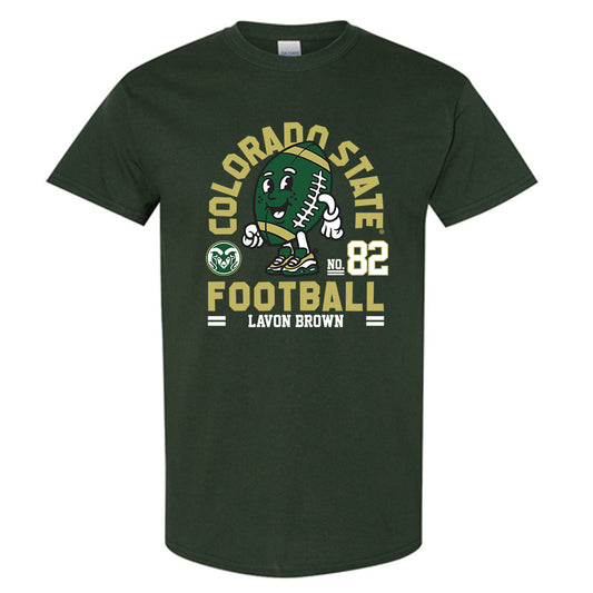 Colorado State - NCAA Football : Lavon Brown - Fashion Shersey Short Sleeve T-Shirt
