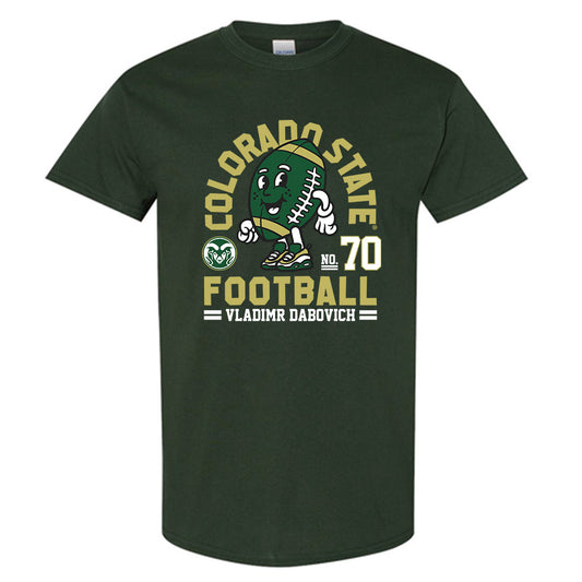 Colorado State - NCAA Football : Vladimr Dabovich - Fashion Shersey Short Sleeve T-Shirt