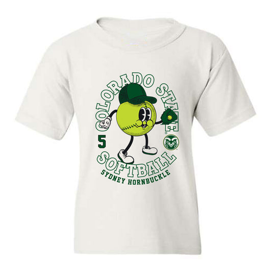 Colorado State - NCAA Softball : Sydney Hornbuckle - Youth T-Shirt Fashion Shersey