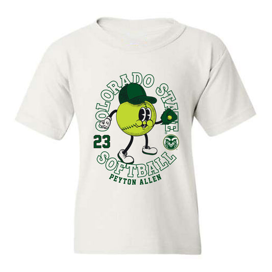Colorado State - NCAA Softball : Peyton Allen - Youth T-Shirt Fashion Shersey