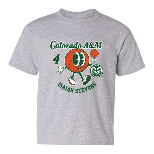 Colorado State - NCAA Men's Basketball : Isaiah Stevens - Youth T-Shirt Fashion Shersey