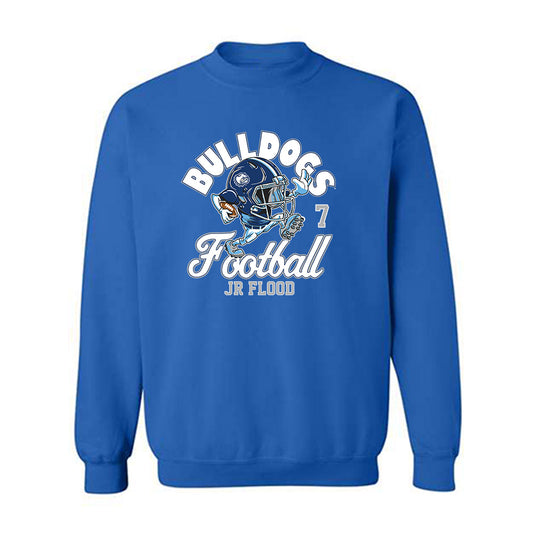Drake - NCAA Football : JR Flood - Royal Fashion Shersey Sweatshirt