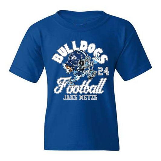 Drake - NCAA Football : Jake Metze - Royal Fashion Shersey Youth T-Shirt