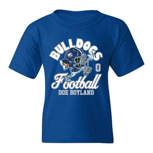 Drake - NCAA Football : Doe Boyland - Royal Fashion Shersey Youth T-Shirt