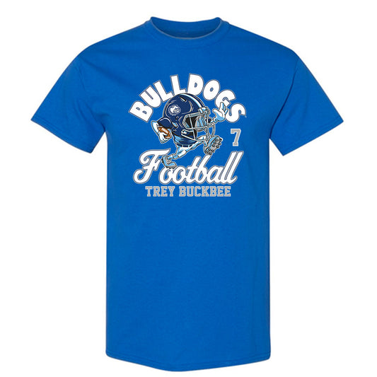 Drake - NCAA Football : Trey Buckbee - Royal Fashion Shersey Short Sleeve T-Shirt