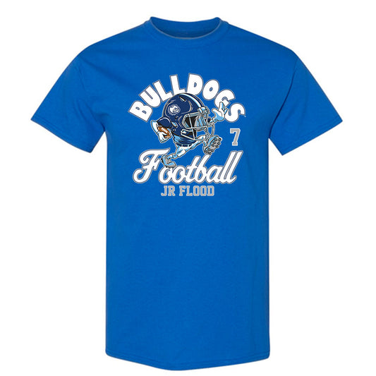 Drake - NCAA Football : JR Flood - Royal Fashion Shersey Short Sleeve T-Shirt