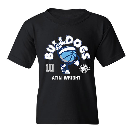 Drake - NCAA Men's Basketball : Atin Wright - Youth T-Shirt Fashion Shersey