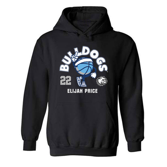 Drake - NCAA Men's Basketball : Elijah Price - Hooded Sweatshirt Fashion Shersey