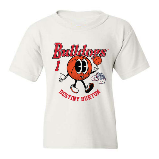 Gonzaga - NCAA Women's Basketball : Destiny Burton - Youth T-Shirt Fashion Shersey