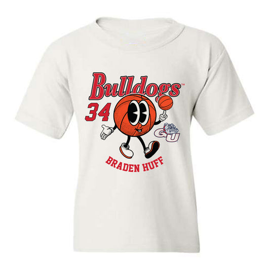 Gonzaga - NCAA Men's Basketball : Braden Huff - Youth T-Shirt Fashion Shersey
