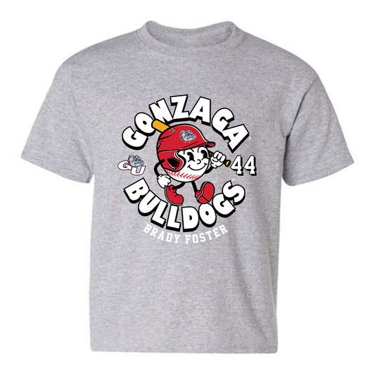 Gonzaga - NCAA Baseball : Brady Foster - Youth T-Shirt Fashion Shersey