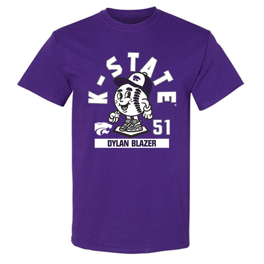 Kansas State - NCAA Baseball : Dylan Blazer - T-Shirt Fashion Shersey