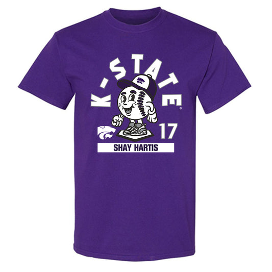 Kansas State - NCAA Baseball : Shay Hartis - T-Shirt Fashion Shersey