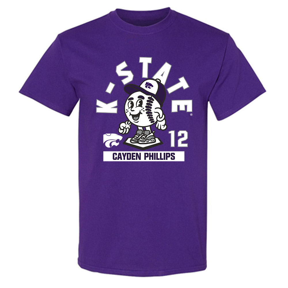 Kansas State - NCAA Baseball : Cayden Phillips - T-Shirt Fashion Shersey
