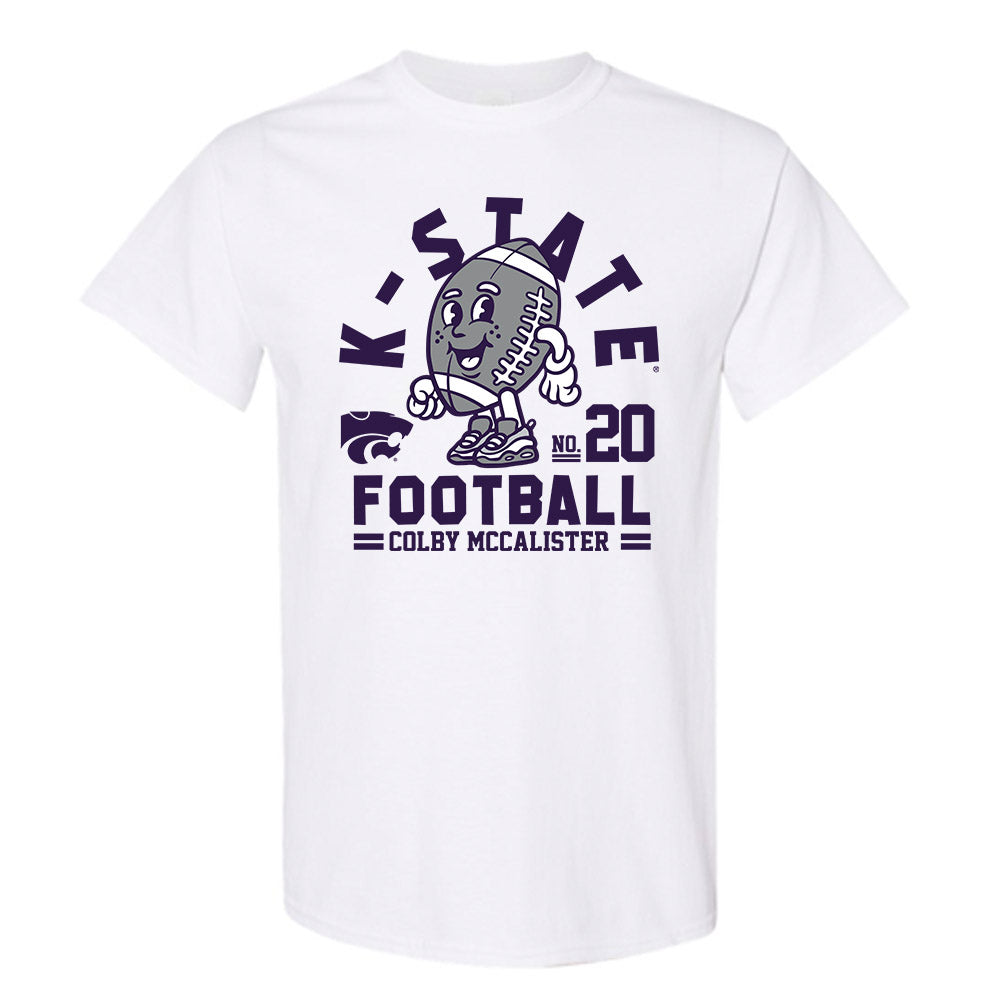 Kansas State - NCAA Football : Colby McCalister - Fashion Shersey Short Sleeve T-Shirt