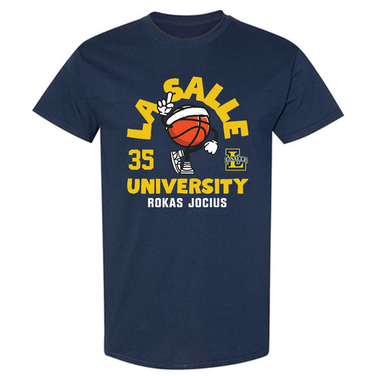 La Salle - NCAA Men's Basketball : Rokas Jocius - T-Shirt Fashion Shersey
