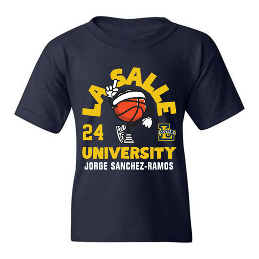 La Salle - NCAA Men's Basketball : Jorge Sanchez-Ramos - Youth T-Shirt Fashion Shersey
