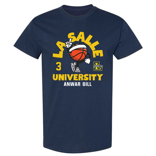 La Salle - NCAA Men's Basketball : Anwar Gill - T-Shirt Fashion Shersey